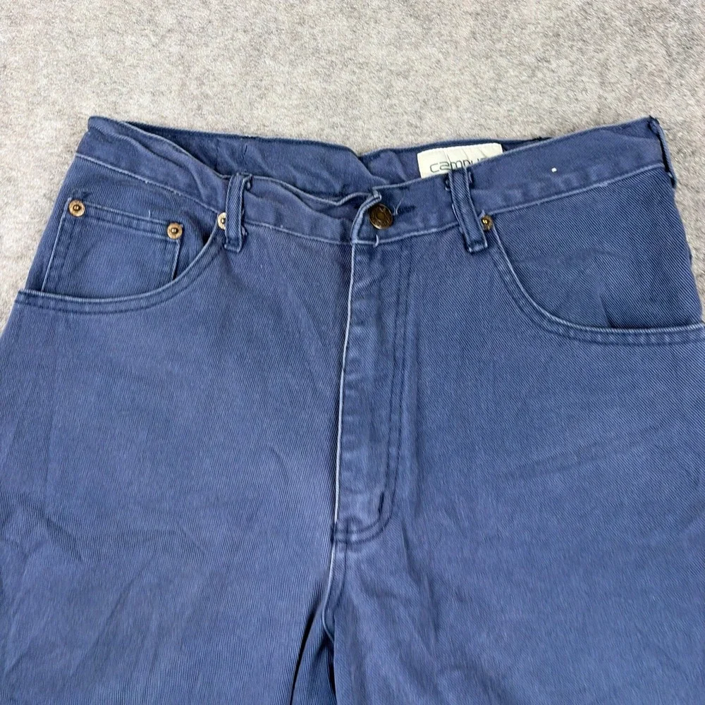 Y2K Campus Denim‎ Shorts Mens 32 Blue Vintage 90s Baggy Workwear Gorpcore Skate